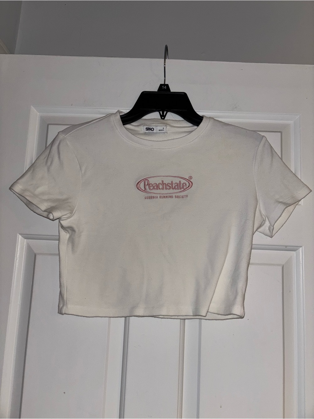 White Cropped Tee - Casual Women’s Top